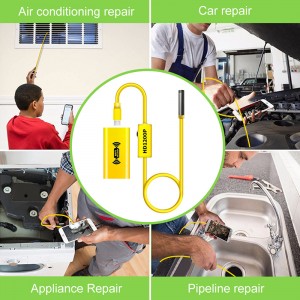Máy nội soi không dây 2.0 Megapixel HD WiFi Borescope Camera Micro Interface Kiểm tra chống nước Rắn quay phim Android, iOS và Windows, iPhone, Samsung, Máy tính bảng, Mac