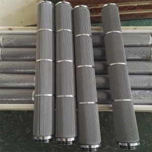 Xi lanh lọc sợi kim loại thiêu kết được sử dụng để lọc methanol