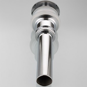 Sprung lưu vực mở rộng đuôi bấm chất thải clack không dấu