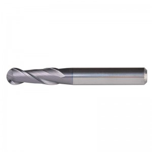 Ball Mũi cacbua End Mill Máy cắt CNC Bộ định tuyến Bits Công cụ phay sáo xoắn ốc 3/8 inch Shank với 3 inch OVL
