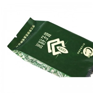 Túi nhôm ép bên Gusset để đựng trà