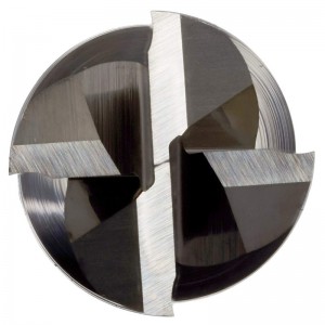 Máy nghiền cacbua rắn cực dài, 4 sáo, 1/4 \