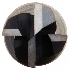 Cacbua rắn cuối Mill, AlTiN tráng, 4 sáo, 1/4 \