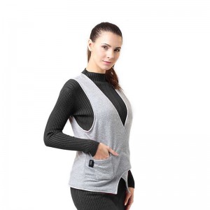 Kích thước Vest nóng Có thể điều chỉnh Pin Điện Ấm áp cho đi bộ Cắm trại ngoài trời