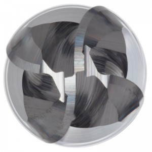 Cacbua mũi cuối Mill Mill, tầm xa cực xa, lớp phủ không tráng (sáng), vòng xoắn 30 độ, 4 sáo, chiều dài tổng thể 3 \