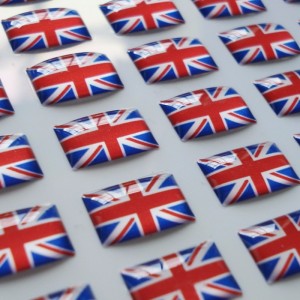 nhãn dán cờ mỹ, biểu tượng dán xe