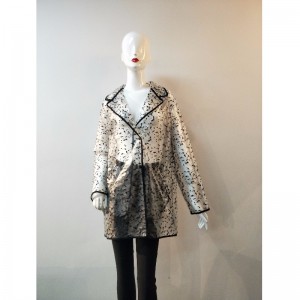 ÁO KHOÁC ĐEN TPU DOT TPU RLWTJ0002