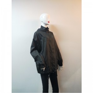 ÁO KHOÁC ĐEN WINDBREAKER ÁO RLWWJ0006