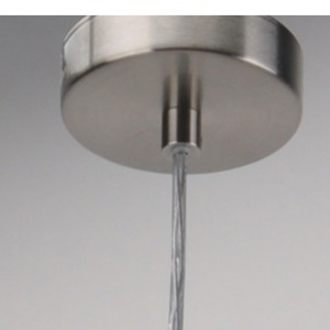 mặt dây chuyền hiện đại với laser cắt bóng màu đen