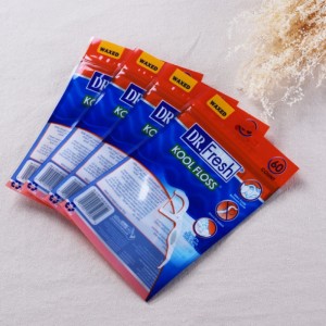 Tùy chỉnh nhiệt niêm phong nhôm lá mặt Túi bao bì mặt nạ / Túi đựng mặt nạ mỹ phẩm / Túi nha khoa