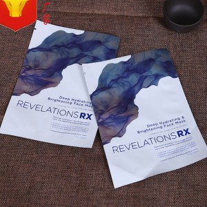 Tùy chỉnh in nhiệt niêm phong nhôm lá mặt nạ Bao bì túi / mặt nạ mỹ phẩm