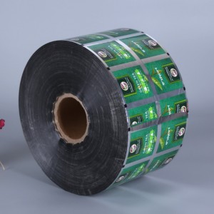 Thực phẩm nhựa nhôm lá bao bì cuộn cho trà sữa gói cà phê