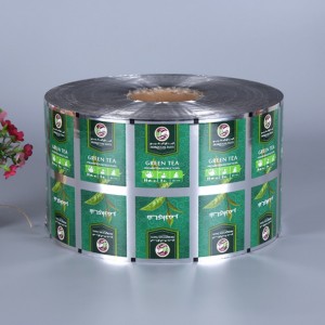 Thực phẩm nhựa nhôm lá bao bì cuộn cho trà sữa gói cà phê