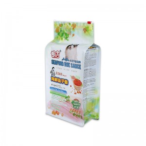 Tùy chỉnh in đáy phẳng bên hông khóa kín khóa zip thực phẩm vật nuôi túi / túi thức ăn cho mèo 1kg 5kg 10kg