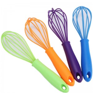 Máy khuấy trứng silicon chất lượng cao Máy khuấy cầm tay silicone chống trượt tay cầm dụng cụ làm bếp