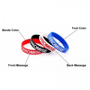 Vòng đeo tay silicon