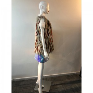 GILET FUR MÀU SẮC CỦA LADIES RLWF0012