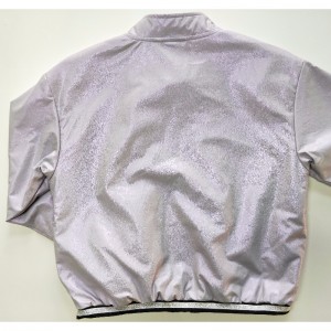 ÁO KHOÁC ÁNH SÁNG PU-PURPLE PU JACKET RLCPJ0002N