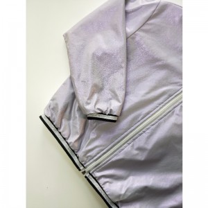 ÁO KHOÁC ÁNH SÁNG PU-PURPLE PU JACKET RLCPJ0002N