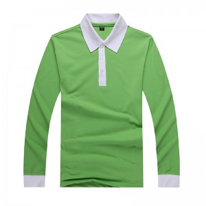 Áo sơ mi dài tay có cổ tương phản