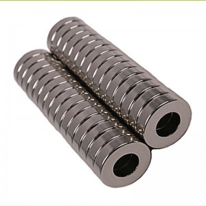 Trung Quốc Fabrikant ronde nhẫn N52 Permanente NdFeB zeldzame aarde Neodymium Magneet