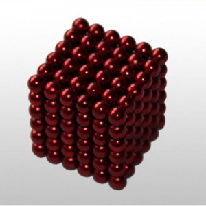 Kích thước tùy chỉnh N35 Giáo dục NdFeB Màu sắc nam châm hình cầu