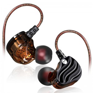 2018 Trình điều khiển kép HiFi Earhook Stereo Earbud có dây