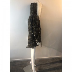 CAMO HATED COAT RLWPC0034