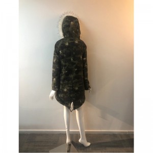CAMO HATED COAT RLWPC0034