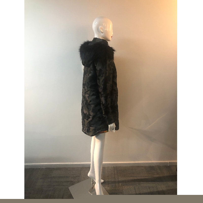 CAMO HATED COAT RLWPC0040