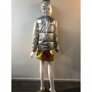 ÁO KHOÁC KIM LOẠI BẠC KIM LOẠI BẠC RLWPC0049