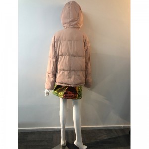 LADIES 'Pink CHAMPAGNE HATED COAT RLWPC0051