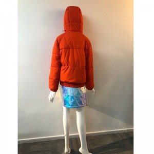 COAT PUFFER CỦA LADIES TRONG ORANGE RLWPC0058