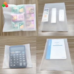 Kích thước tùy chỉnh đa chức năng túi chống thấm nước 100% phân hủy sinh học ngô tinh bột nhựa may quần áo đóng gói túi niêm phong