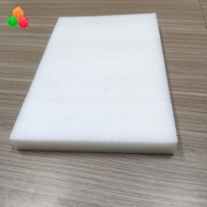 Mở rộng polyetylen mềm esd đen trắng đóng gói tấm xốp cho máy / thiết bị điện tử vận ​​chuyển đóng gói bảo vệ