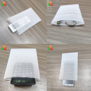 Tùy chỉnh trong suốt chống sốc chống thấm túi xốp epe bọt PE PO màng dày mở rộng bao bì polyetylen