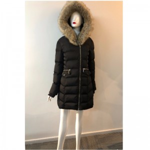 COAT PUFFER LADIES IN BLACK RLWPC0077