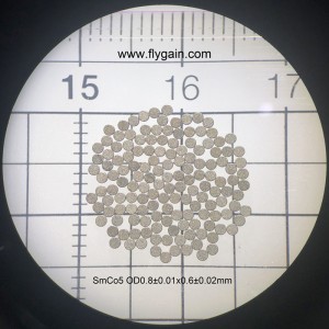 2019 Nhà sản xuất Trung Quốc Micro Precision Vòng nam châm nhỏ SmCo