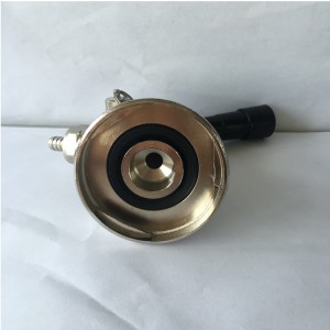 Loại G Bia Keg Coupler có van giảm áp Thiết kế tiện dụng Cần gạt tay cầm bằng thép không gỉ