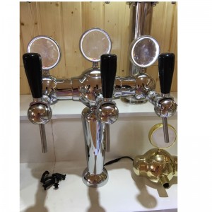 Ball Shape Bia Tap, Vòi bia có bộ bù, điều chỉnh lưu lượng cho homebrew hoặc Bar