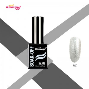 Kamayi nóng bán hoa gel nghệ thuật nhãn hiệu riêng kéo dài gel sơn móng tay bóc ra uv led gel đánh bóng