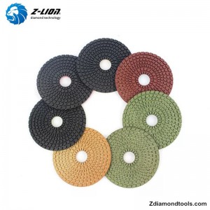 Z-LION ZL-123C Nhựa đánh bóng linh hoạt bằng kim cương ướt cho các dự án đá