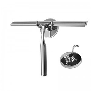 Thép không gỉ chuyên nghiệp cho phòng tắm kính cửa sổ phòng tắm với chủ sở hữu móc hút cốc