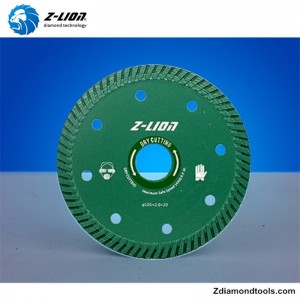 Trung Quốc lưỡi cắt kim cương khô để cắt gạch đá