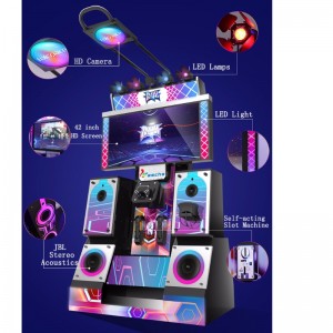 trong nhà 9d vr âm nhạc nhảy trò chơi máy giả lập vũ công