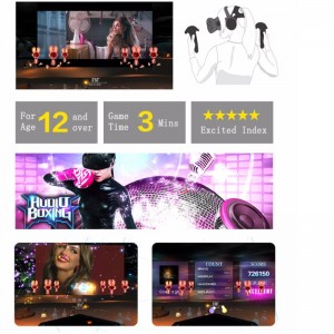 trong nhà 9d vr âm nhạc nhảy trò chơi máy giả lập vũ công