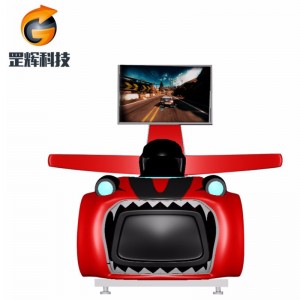 Racing Simulator VR Machine Bán toàn cầu chủ đề thiết bị công viên ba trục xe đua vr