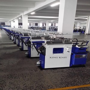Nhà máy điều kiện mới máy đan găng tay liền mạch