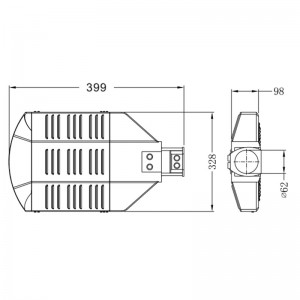 Đèn đường LED cổ điển 50W