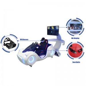 VR Racing toàn cầu bán nóng thiết bị công viên ba trục 3DOF